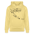 Weihnachten in Berlin 25-JIBT NÜSCHT-Unisex Bio-Hoodie II - Gelb Viva 