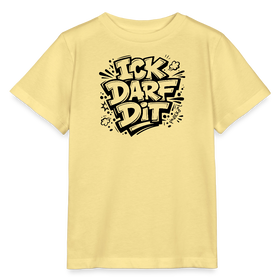 ICK DARF DIT-Kinder T-Shirt für Berliner Gören - Gelb Viva 