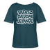 VAFATZ DA VOM JELÄNDE-Rundhals Frauen Bio-T-Shirt - Dunkles Petrol