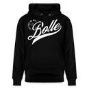 ICK FREU MA WIE BOLLE-Unisex Bio-Hoodie - Schwarz