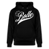 ICK FREU MA WIE BOLLE-Unisex Bio-Hoodie - Schwarz