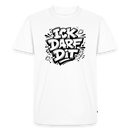 Berlin Shirt mit schwarzem Print im Cartoon Style-ICK DARF DIT-Männer Premium T-Shirt - Weiß