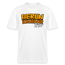 BERLIN ICK LIEB DIR - Relaxed Fit Unisex Bio-T-Shirt - Weiß
