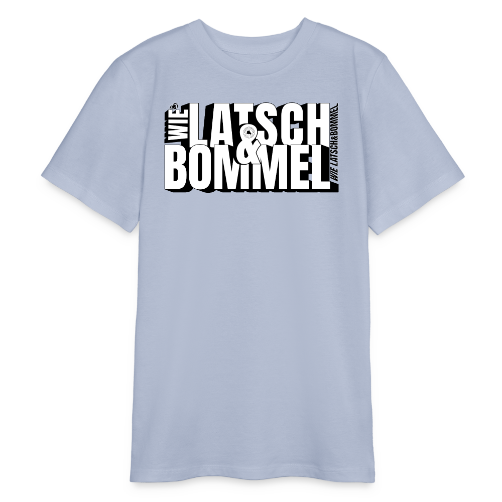 WIE LATSCH UND BOMMEL - Bio Teenager T-Shirt - Lavendel-Violett