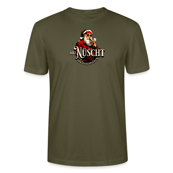 JIBT NÜSCHT IHR FLITZPIEPEN- Unisex T-Shirt BIO II - Khaki