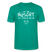 NÜSCHT FÜR SCHWACHE NERVEN-Unisex T-Shirt mit Berliner Schnauze - Blaugrün