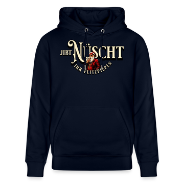JIBT NÜSCHT IHR FLITZPIEPEN - Unisex Bio-Hoodie - Navy