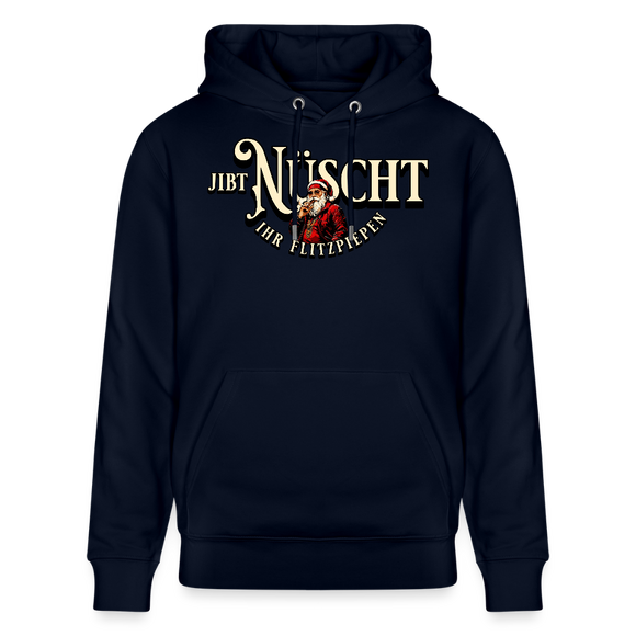 JIBT NÜSCHT IHR FLITZPIEPEN - Unisex Bio-Hoodie - Navy