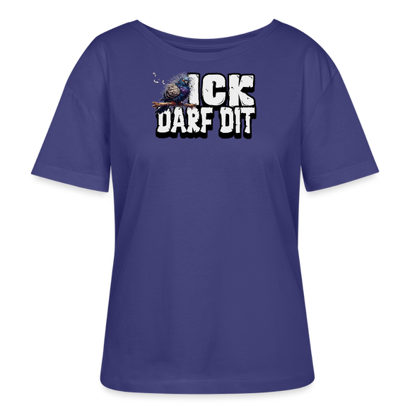 ICK DARF DIT-TAUBE-Rundhals Frauen Bio-T-Shirt - Dämmerung