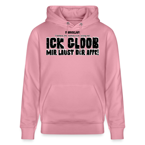ICK GLOOB, MIR LAUST DER AFFE-Unisex Bio-Hoodie - Lila Traum