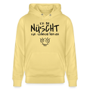 ICK BIN NÜSCHT FÜR SCHWACHE NERVEN-Unisex Bio-Hoodie - Gelb Viva 