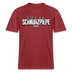 SCHNURZPIEPE-Relaxed Fit Unisex Bio-T-Shirt II - Erdrot