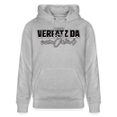 VERFATZ DA VOM JELÄNDE-Unisex Bio-Hoodie - Grau meliert
