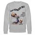 WAT KIEKSTN SO?-Unisex Bio-Sweatshirt - Grau meliert