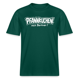 Berlin Shirt-PFANNKUCHEN NICH BERLINER!-RELAXED FIT Unisex bio T-Shirt - Forest