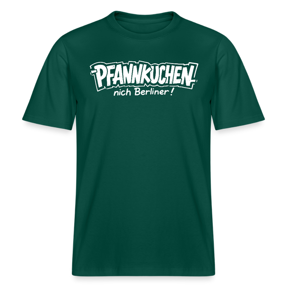 Berlin Shirt-PFANNKUCHEN NICH BERLINER!-RELAXED FIT Unisex bio T-Shirt - Forest