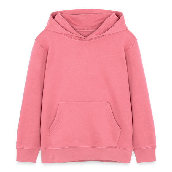 Berlin Souvenir-Kinder Bio-Hoodie-BERLIN ICK LIEBE DIR - Pink 