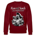 Ran an Sarch-Unisex Bio-Sweatshirt I - Burgunderrot