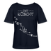 Weihnachten in Berlin 25- JIBT NÜSCHT- Rundhals Frauen Bio-T-Shirt - Navy