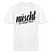 Berlin Shirt-NÜSCHT FÜR SCHWACHE NERVEN- RELAXED FIT Unisex Organic T-Shirt mit Berliner Spruch - Weiß
