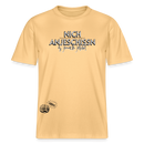 BERLINER EFFIZIENZ 'Dit Lob'-Relaxed Fit Unisex Bio-T-Shirt - Hellgelb