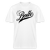 ICK FREU MA WIE BOLLE-Relaxed Fit Unisex Bio-T-Shirt - Weiß
