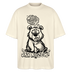 DU SCHNALLST JAR NÜSCHT-Oversized Unisex Bio T-Shirt - Weißgrau