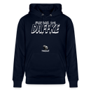 Berliner Spruch-Einfach AUS DAFFKE-Unisex Bio-Hoodie - Navy