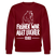 FRÜHER WAR ALLET LEICHTER-ICK OOCH-Unisex Bio-Sweatshirt - Burgunderrot
