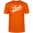 ICK FREU MA WIE BOLLE-Unisex T-Shirt BIO - Tieforange
