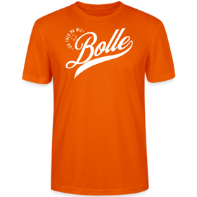 ICK FREU MA WIE BOLLE-Unisex T-Shirt BIO - Tieforange