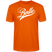 ICK FREU MA WIE BOLLE-Unisex T-Shirt BIO - Tieforange