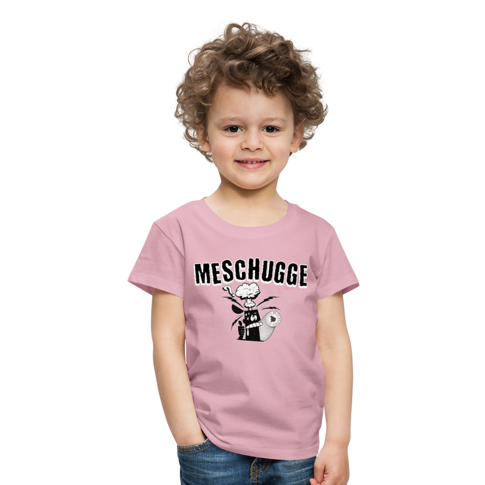 MESCHUGGE - Kinder Premium T-Shirt - Hellrosa