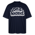 DIT IS KNORKE-Oversized Unisex Bio T-Shirt mit echt Berliner Schnauze - Navy