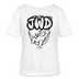 JWD-Berlin-Rundhals Frauen Bio-T-Shirt - Weiß