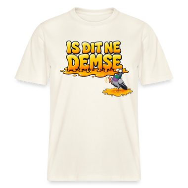 Berlin Shirt-IS DIT NE DEMSE-RELAXED FIT Unisex Organic T-Shirt - Naturweiß 