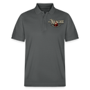 Weihnachten Berlin-JIBT NÜSCHT IHR FLITZPIEPEN-Unisex Bio-Poloshirt - Anthrazit