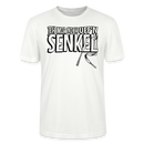 JEH MIR NICH UFFN SENKEL-Unisex T-Shirt BIO - Weiß