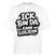Berliner Schnauze uff Oversized Unisex Bio T-Shirt-BIN DA, KANN LOSJEHN - Weiß