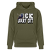 ICK DARF DIT|Taube-Unisex Bio-Hoodie - Khaki Grün