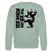 ICK MACH WAT ICK WILL-Unisex Bio-Sweatshirt - Helles Graugrün