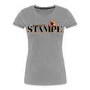STAMPE-Frauen Premium Bio T-Shirt - Grau meliert