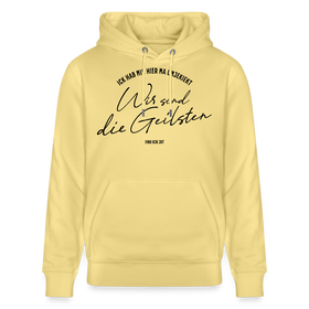 WIR SIND DIE GEILSTEN-Berlin26-Unisex Bio-Hoodie - Gelb Viva 