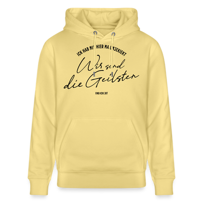 WIR SIND DIE GEILSTEN-Berlin26-Unisex Bio-Hoodie - Gelb Viva 