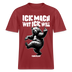 ICK MACH WAT ICK WILL-Relaxed Fit Unisex Bio-T-Shirt III - Erdrot