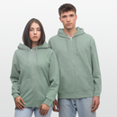 CSD BERLIN-Unisex Bio-Kapuzenjacke - Helles Graugrün