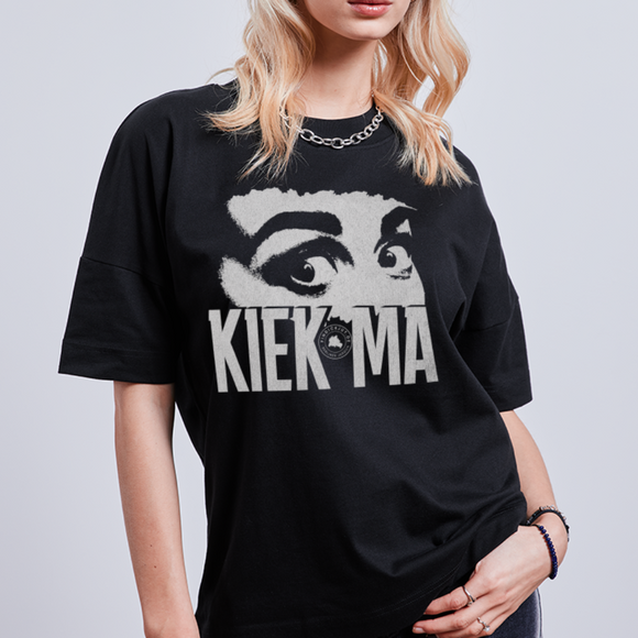 KIEK MA - Unisex Oversize Bio-T-Shirt - Schwarz