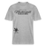 NACHTIGALL ICK HÖR DIR TRAPSEN-Relaxed Fit Unisex Bio-T-Shirt - Grau meliert