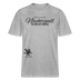 NACHTIGALL ICK HÖR DIR TRAPSEN-Relaxed Fit Unisex Bio-T-Shirt - Grau meliert