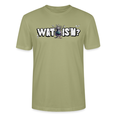 WAT IS'N?-Unisex T-Shirt BIO - Nebelgrün